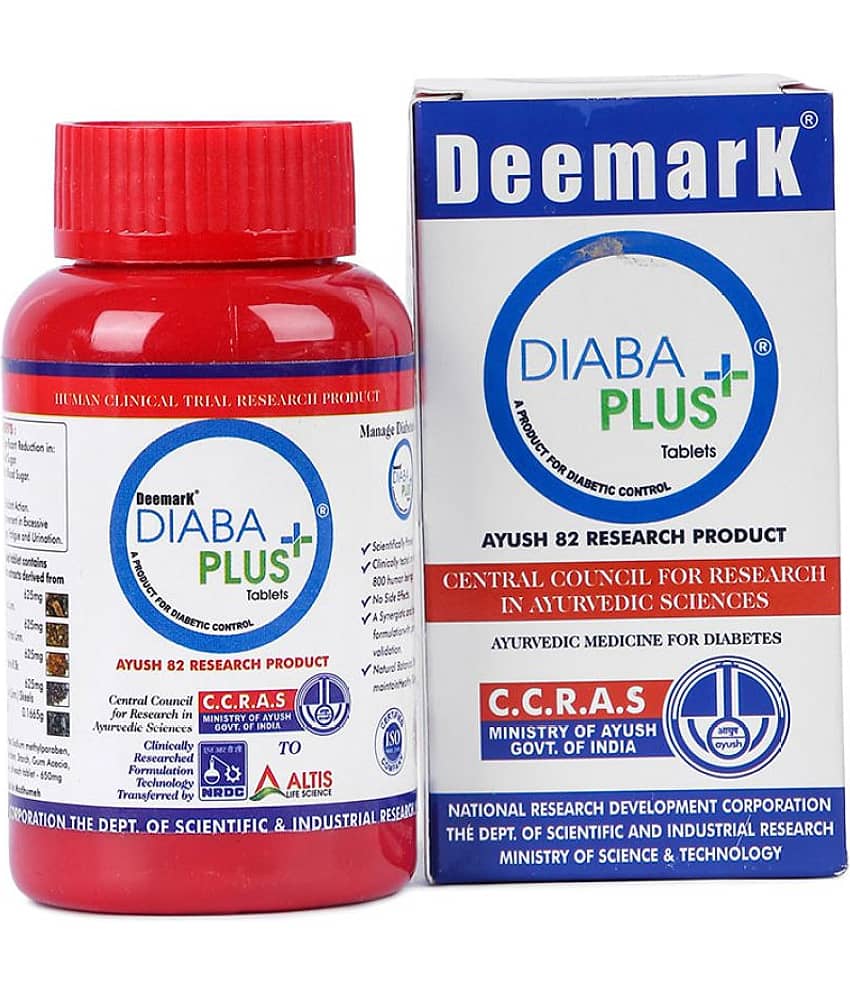 Teleone Diaba Plus Tablets For Diabetes Control Tablet 180 No.S Pack of 1 view 2