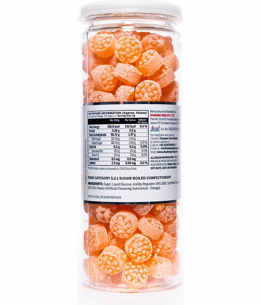 Shadani Orange Candy Toffees 255 gm Pack of 2 view 2