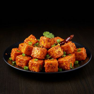 Paneer Chilli Dry