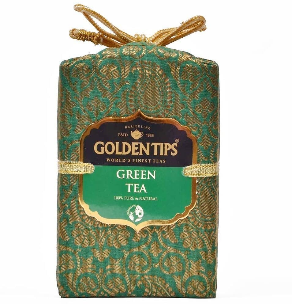 Golden Tips Darjeeling Green Tea, Natural Loose leaves with Rich in Antioxidants, (100 Gram, 50 cups)