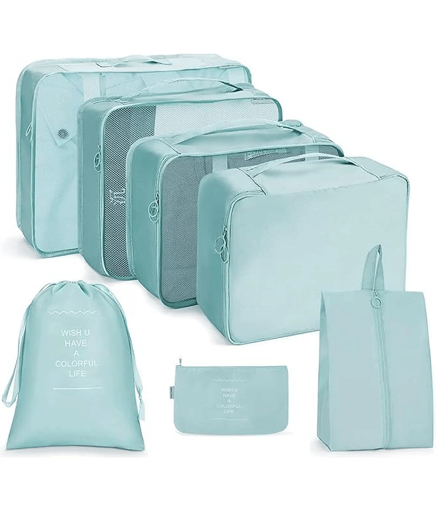 ItsApna Blue luggage Organizer