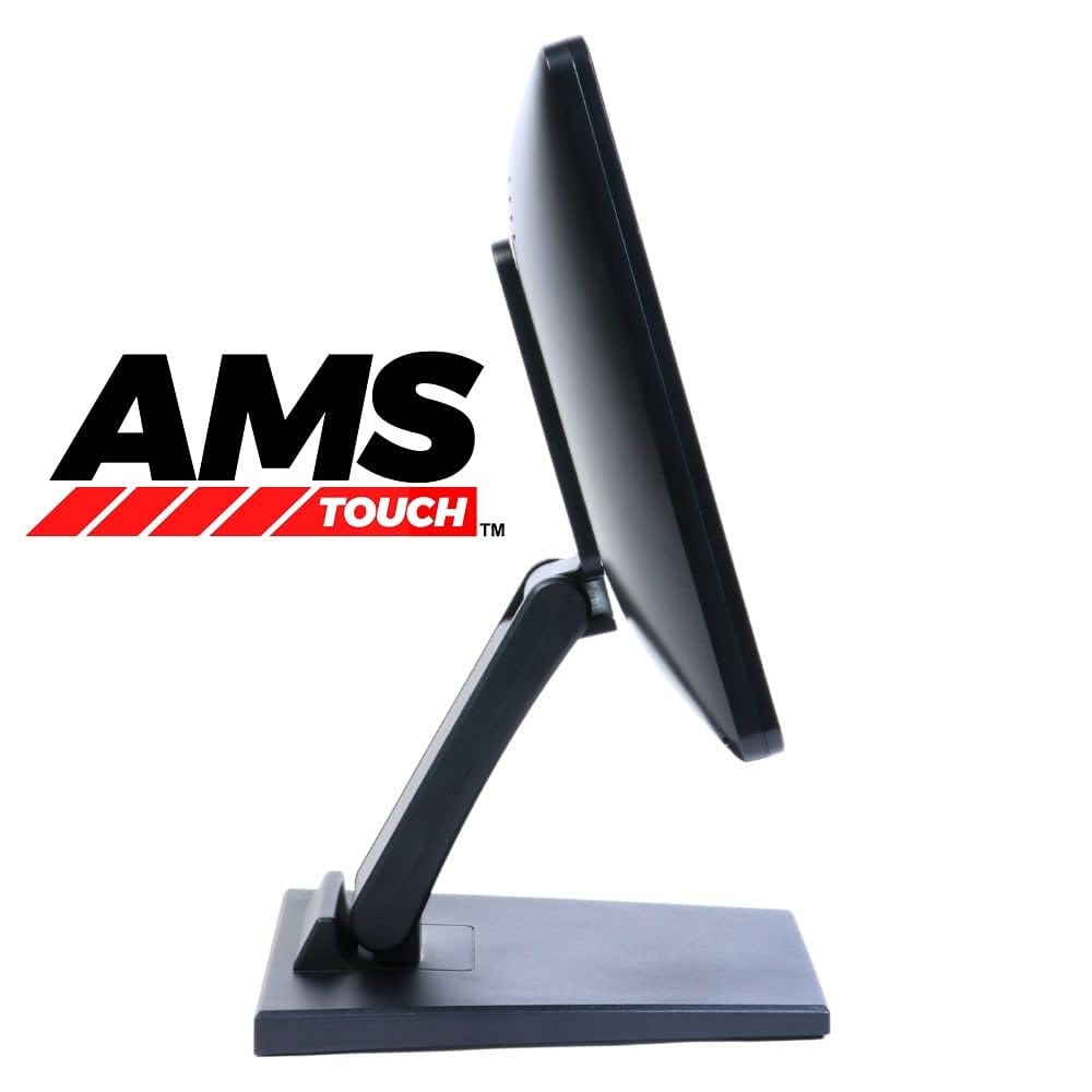 AMS TOUCH 15.6" Capacitive Touch Monitor, 1920 X 1080, FHD A+ IPS Panel, 10 Multi Touch Points, Zero Bezel, IP65 Front view 2