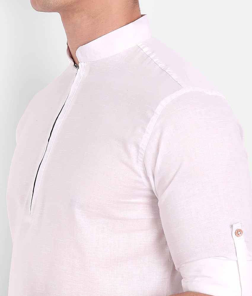 UNI VIBE - Blue Cotton Slim Fit Men's Casual Shirt ( Pack of 1 ) view 2