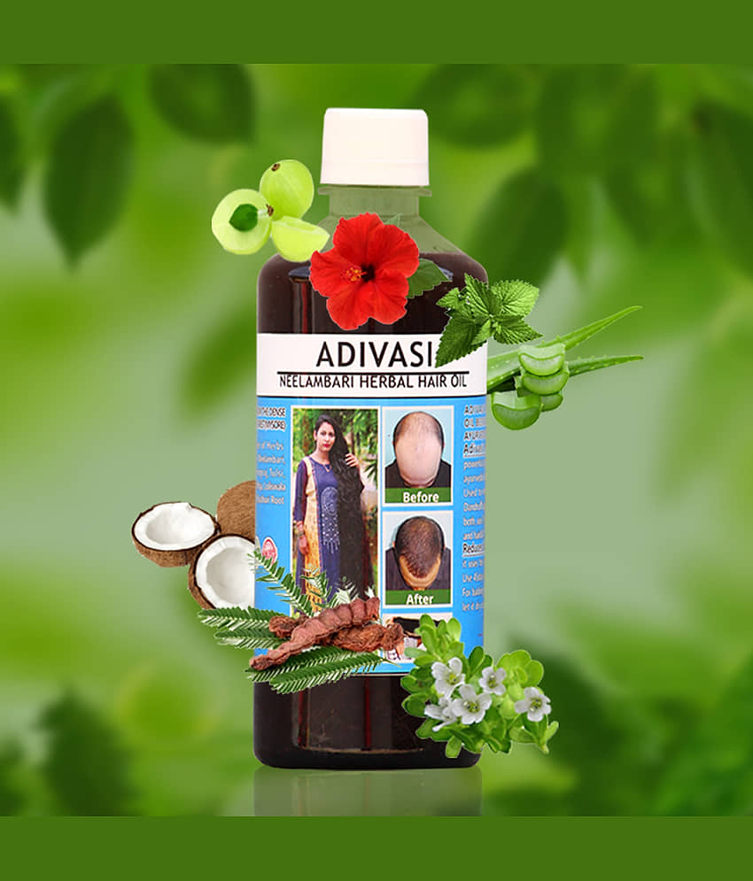 LONG AND STRONG HAIR OIL,USE ADIVASI AYURVEDIC HAIR OIL - Hair Growth Oil 250 ml ( Pack of 1 ) view 2
