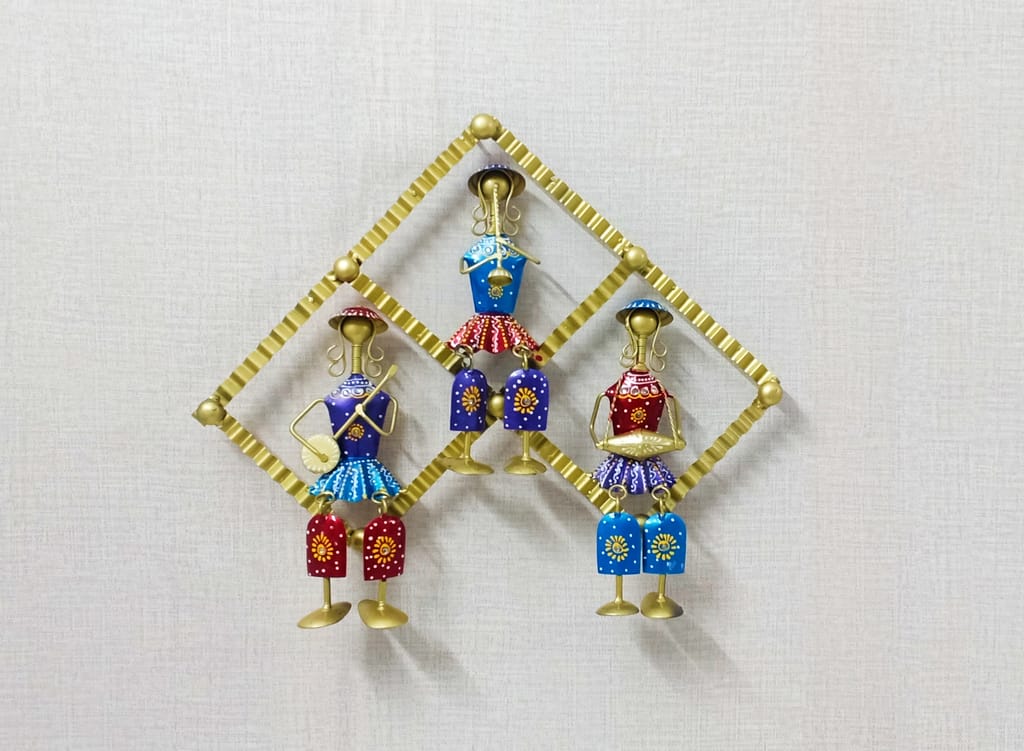 Kite Patang three Doll Hanging Musician view 2