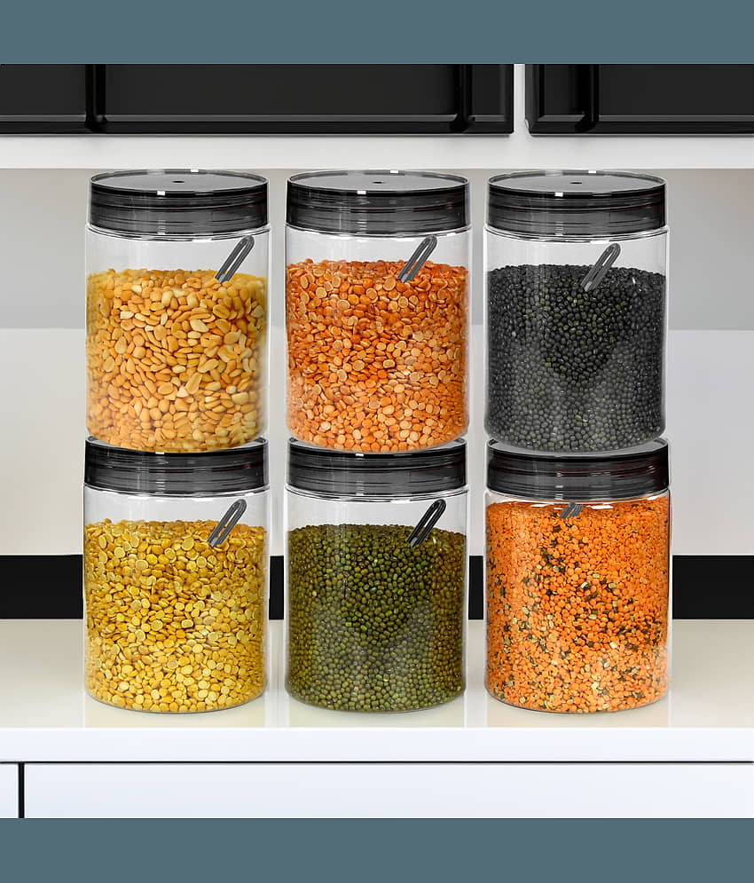 PearlPet Tiffany_1000ml PET Transparent Multi-Purpose Container ( Set of 6 ) view 2
