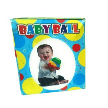 Vibrant Multi-Color Baby Activity Ball - Sensory Development Toy for Infants view 2