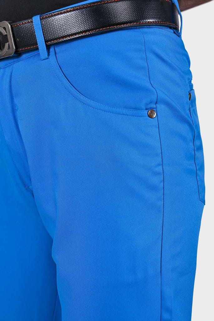 AH Mechanical Stretch Scuba Blue Golf Pants view 2