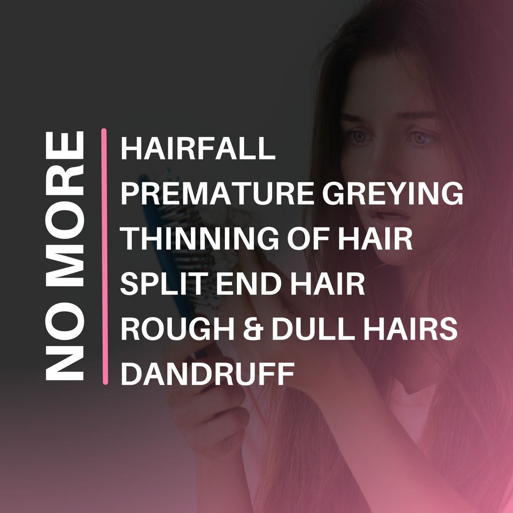 Hair2Glow Eve Hair Tablets | For Hair Growth & Reduces Hair Fall for Women view 2