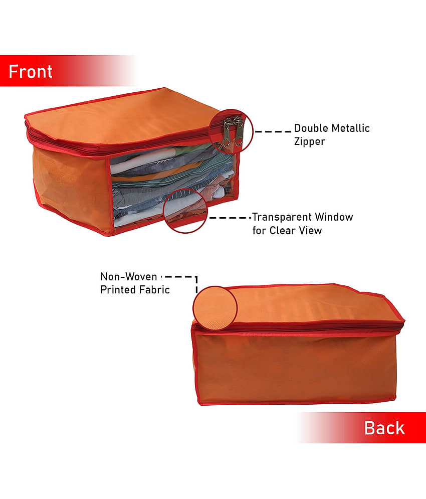 SH. NASIMA 6 Pieces Non Woven Blouse Cover 6 Set, Beige Star view 2