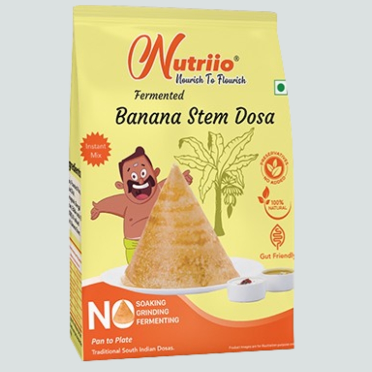 Fermented Banana Stem Dosa Powder