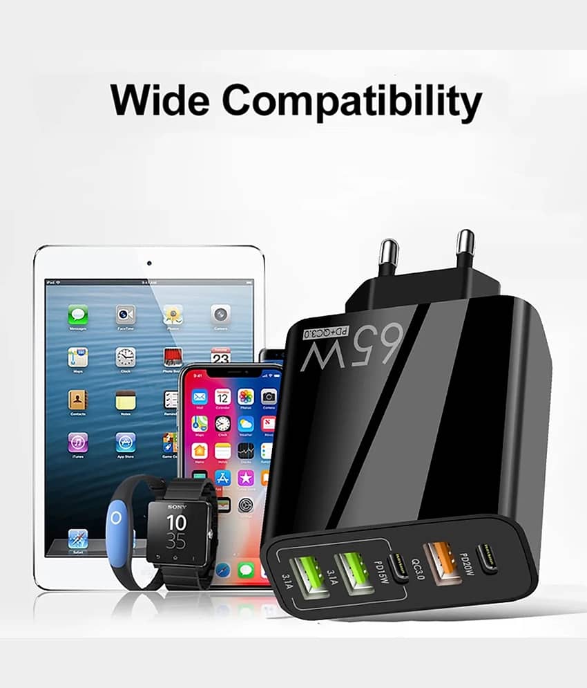SKYRISE 3 in Cable 5.4A Universal Travel Adapter view 2