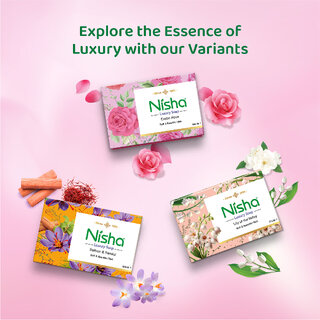 Nisha Luxury Soap Bar Pure Glycerin & Primrose 100g Each, Pack of 12 (12 x 8.33 g) view 2