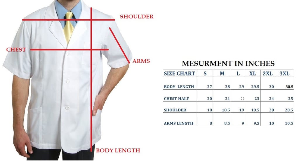 Unisex Staff Apron | 3-pockets Apron | Black with Orange Detailing | Comfortable | Durable | Best Fitted For Medical Professionals (Staff, Nursing & Lab Technicians) view 2