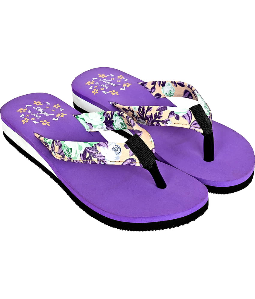 Altek Purple Women's Flats view 2