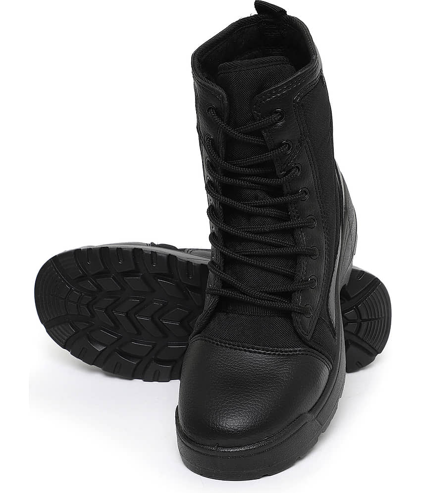 goldstar shoes Black Men's Hiking & Trekking Boots view 2
