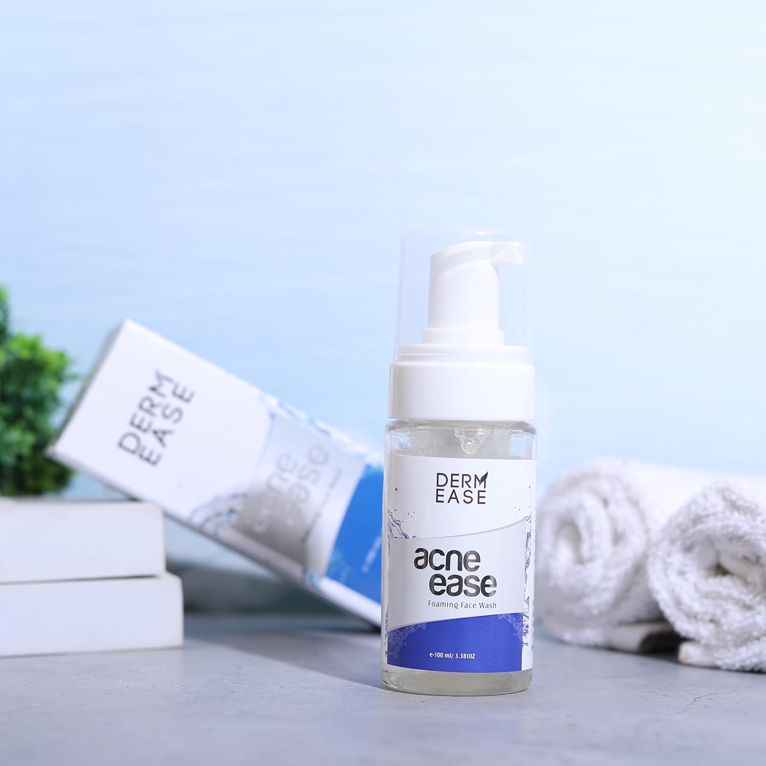Dermease Acne Ease Foaming Face Wash for Pimple-Free Skin view 2