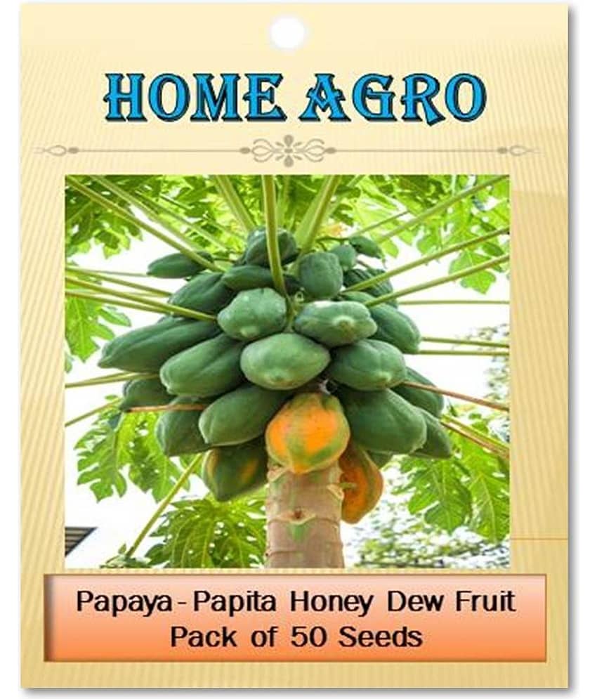 homeagro - Papaya Fruit ( 50 Seeds ) view 2
