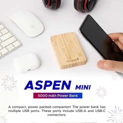 Wangari Aspen Mini 5000mAh Power bank view 2
