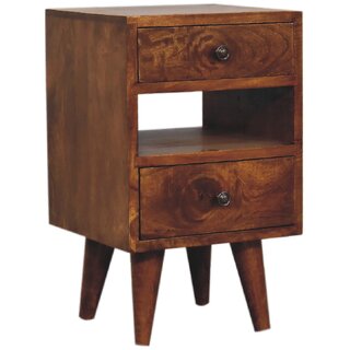 Mini Classic Multi Chestnut Bedside view 2