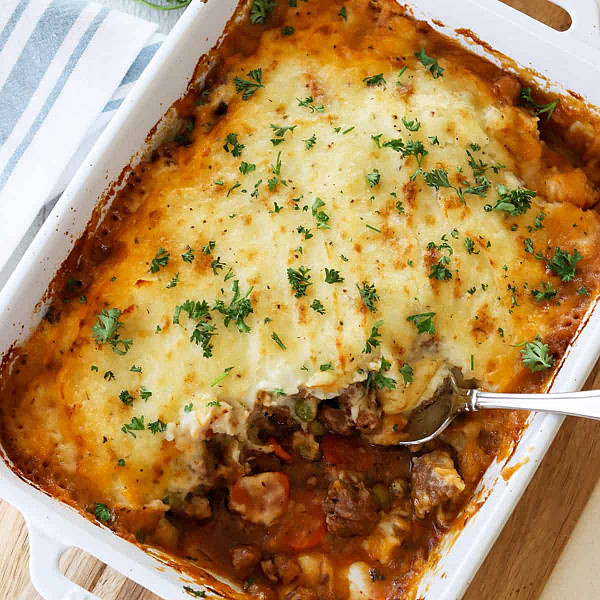 Lamb shepherd's pie