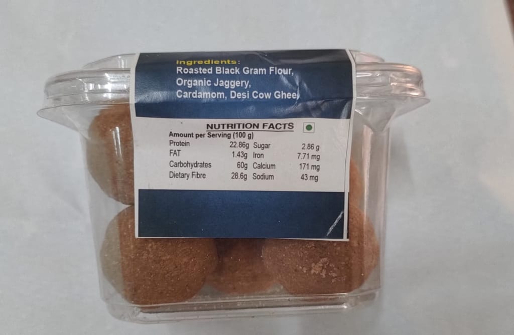 **Product Title:**International Agro Foods Black Gram Laddu view 2