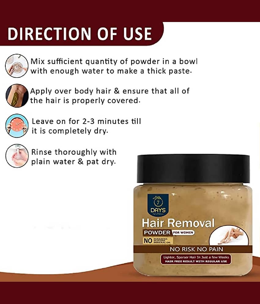 7 days - Hair Removal Hair Removal Creams 100 ( Pack of 1 ) view 2