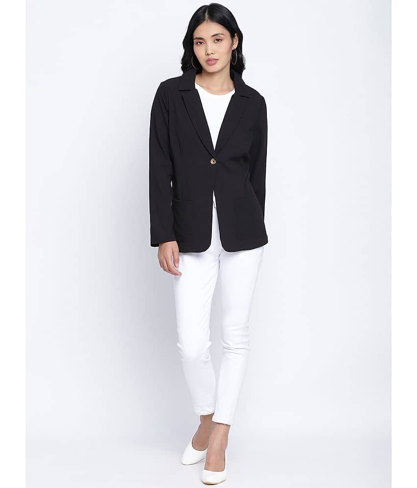 Oxolloxo Polyester Black Blazers Single view 2