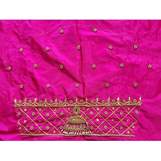 OMSAIFAB Cotton Silk Self Design Blouse Material view 2