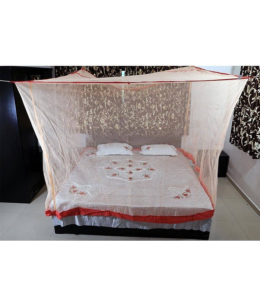 Riddhi Mosquito Net, Machardani Single Nylon Plain Hanging Mosquito Net, Machardani view 2