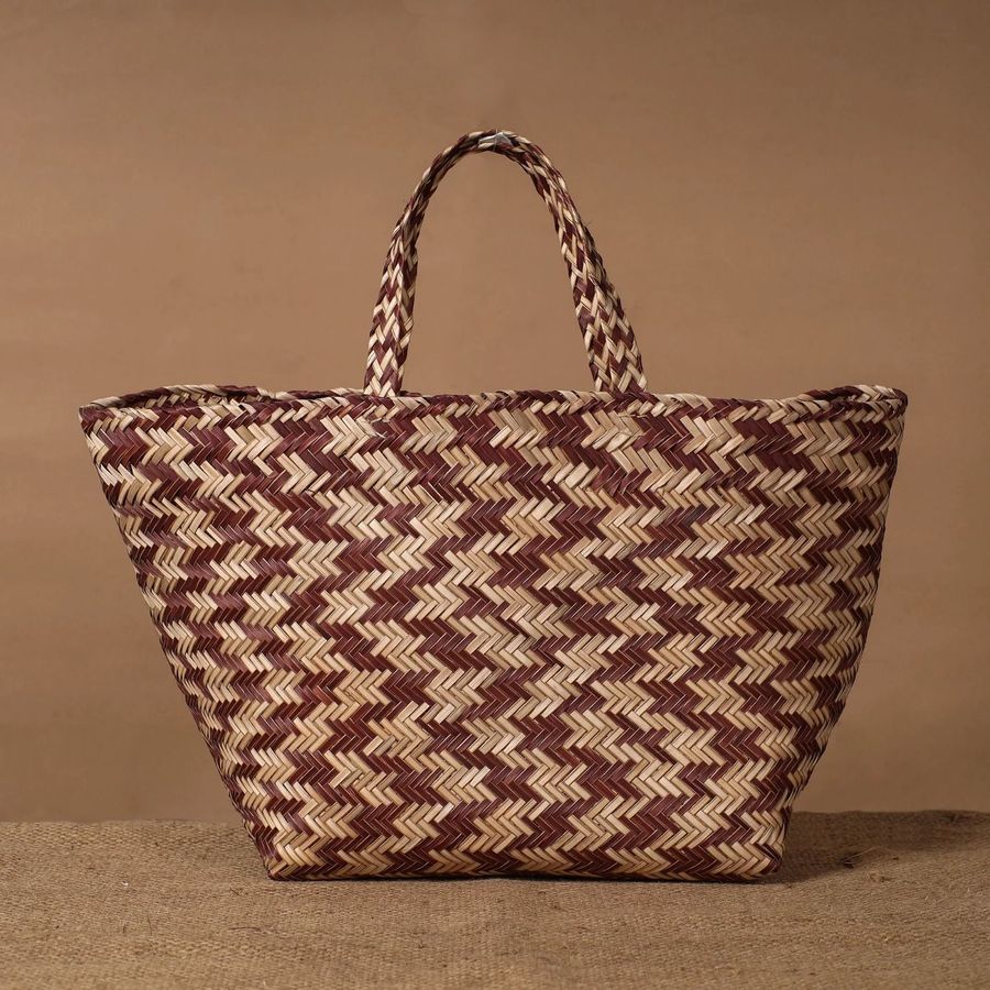 Natural and Handmade Sitalpati Shopping Bag view 2