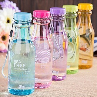 Kudos Enterprise 650ml Leak-Proof Water Bottle - Unbreakable, Food-Grade PC for Sports, Camping & Travel (Assorted Colors) view 2
