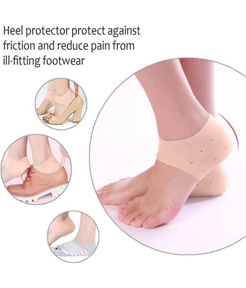 Waymore Heel Socks Protector For Heel Anti-Crack Free Size view 2