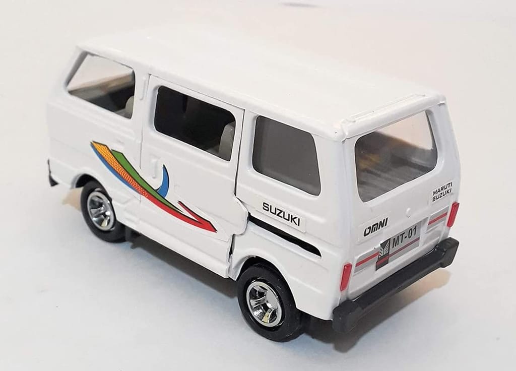 Omni Van Single Door Opening | Miniature Scaled Models | Dinky Cars (Multicolour) view 2