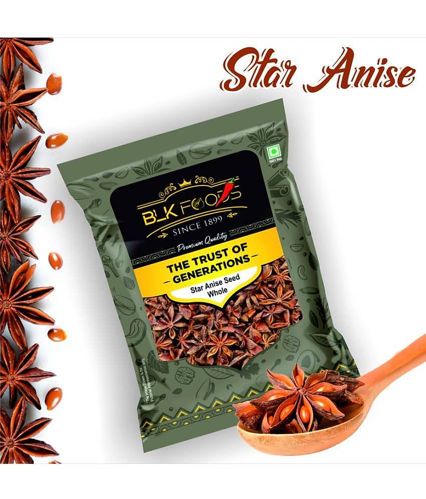 BLK FOODS _Daily Star Anise Seed Whole (Badiyan) 100g 100 gm view 2