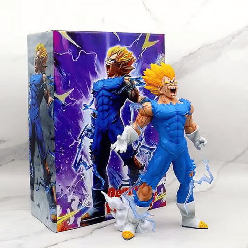 Dragon Ball Z Majin Vegeta Action Figure view 2