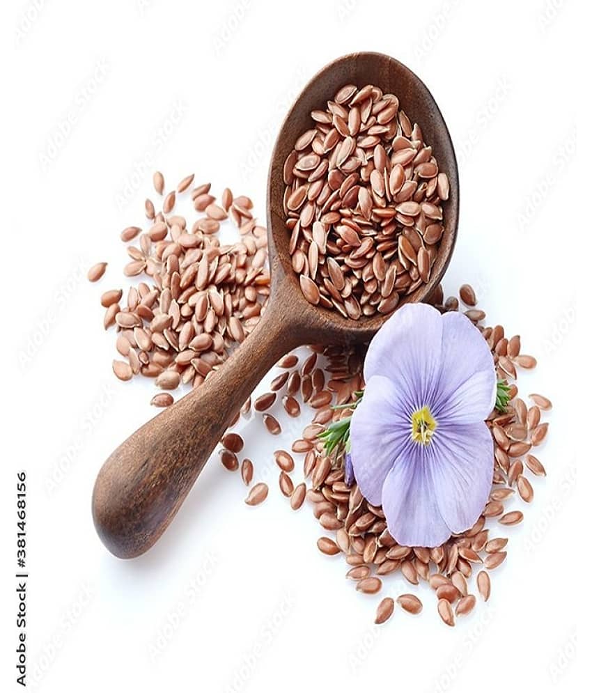 MYGODGIFT Flax Seeds | Alsi Seeds For Eating | Flax Seeds For Weight Management 400 gm view 2