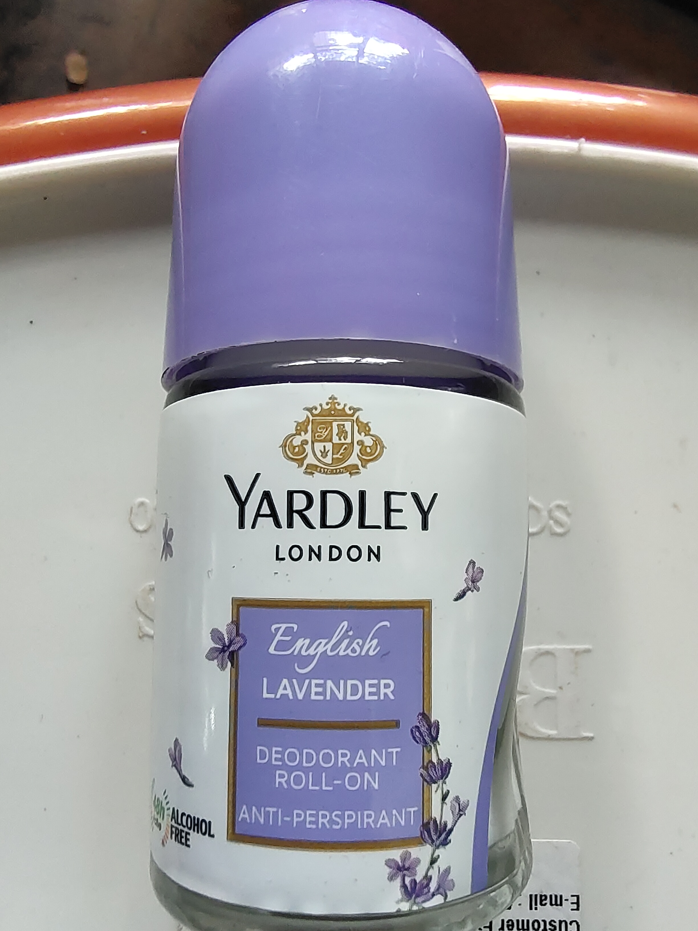 Yardley London English lavender deodorant roll on