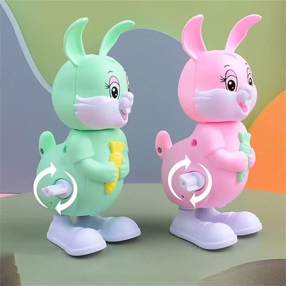 SUPER TOY 3 PEC Jumping Bird Animals Key Operated Wind Up Toys for Toddler Kids view 2