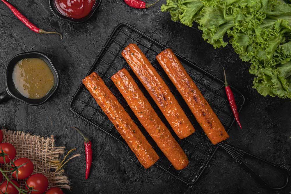 Gigg's Meat Peri Peri Chicken Seekh Kebab, 500 gm