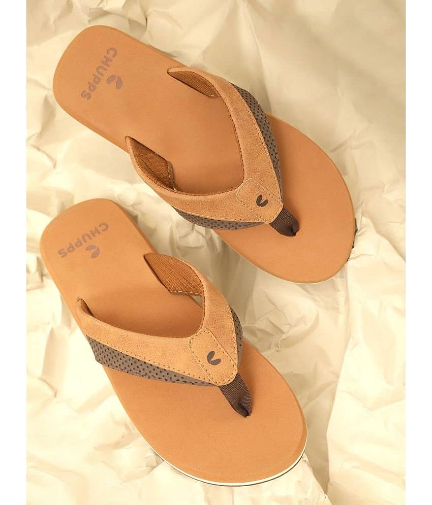 CHUPPS - Navy Men's Thong Flip Flop view 2