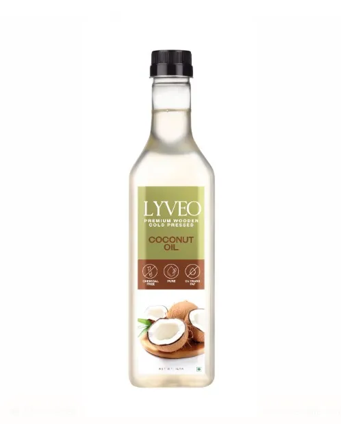 LYVEO Cold Pressed Coconut Oil - 1L
