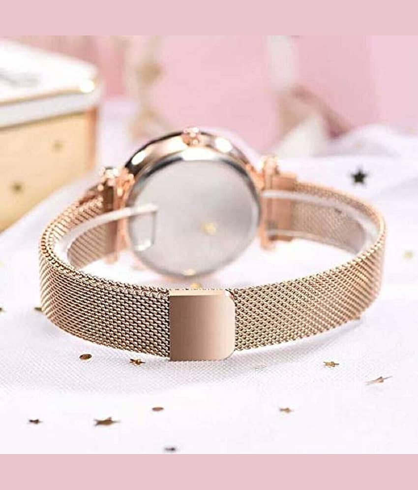 Trex Gold Metal Analog Womens Watch view 2