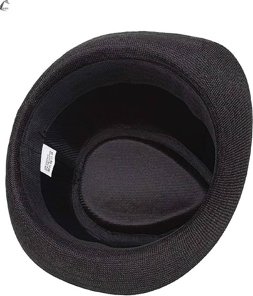 OLIFIN Pack of 1 Cotton Blend Men's Hat ( Black ) view 2