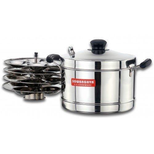 Ultima IB SS Idly Cooker (4 Plates) view 2