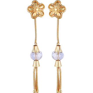 Vivastri Shimmering CharmingChangeable drop Earring for Women and Girls [VIVA2656ERG] view 2