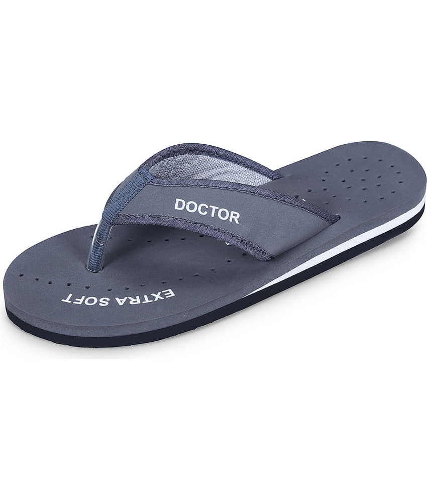 DOCTOR EXTRA SOFT - Navy Blue Women's Slipper view 2