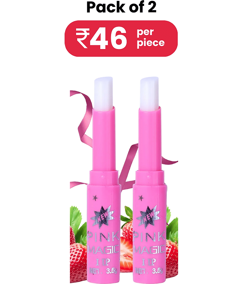 Play Run Pink glossy color changing Lip Gloss (Pack of 2) view 2