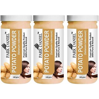 PARK DANIEL Premium Potato Powder - For Skin Lightening & Whitening Combo Pack 3 bottles of 100 gms(300 gms) (300 g) view 2