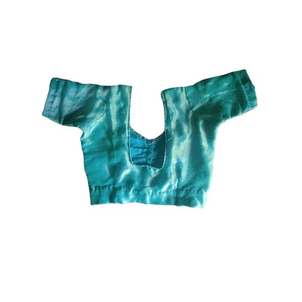 Cotton Material with Silk Mix Blouse (Size 38) view 2